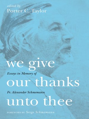 cover image of We Give Our Thanks Unto Thee